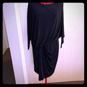 Black cocktail dress